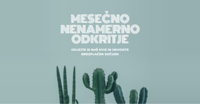 Kviz z mesečnimi nenamerno odkritjem green modern-simple