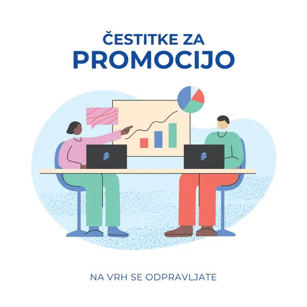 Čestitamo za promocijo white whimsical-line