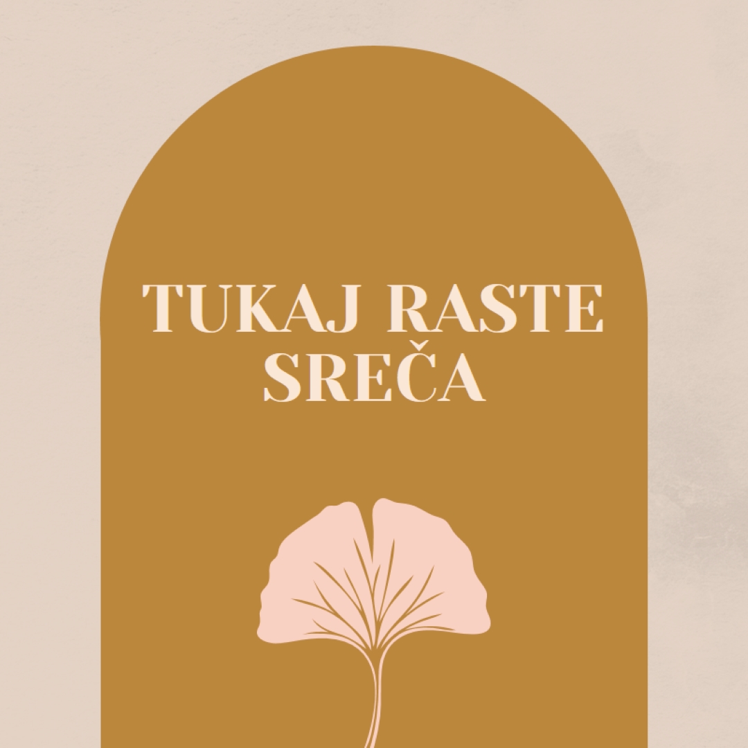 Tukaj raste sreča gray organic-boho