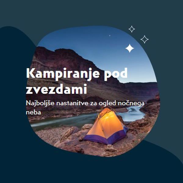 Pod zvezdami blue organic-simple