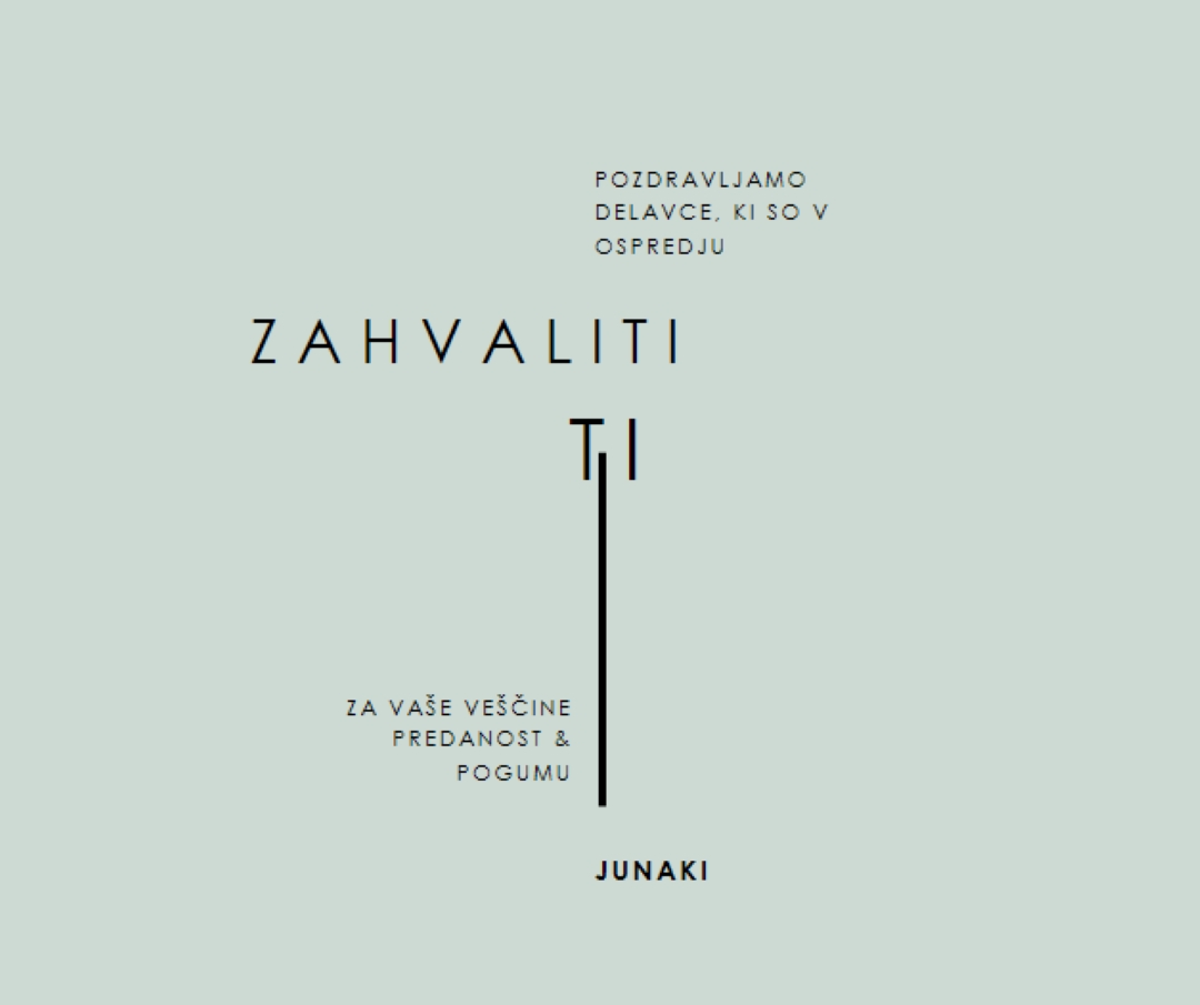 Pozdravljamo vas gray modern-simple