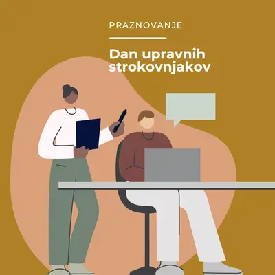 Praznovanje skrbnika brown organic-simple