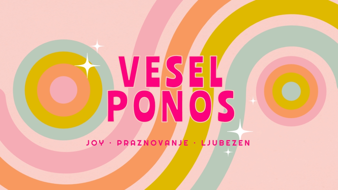 Joy, praznovanje, ljubezen pink vintage-retro