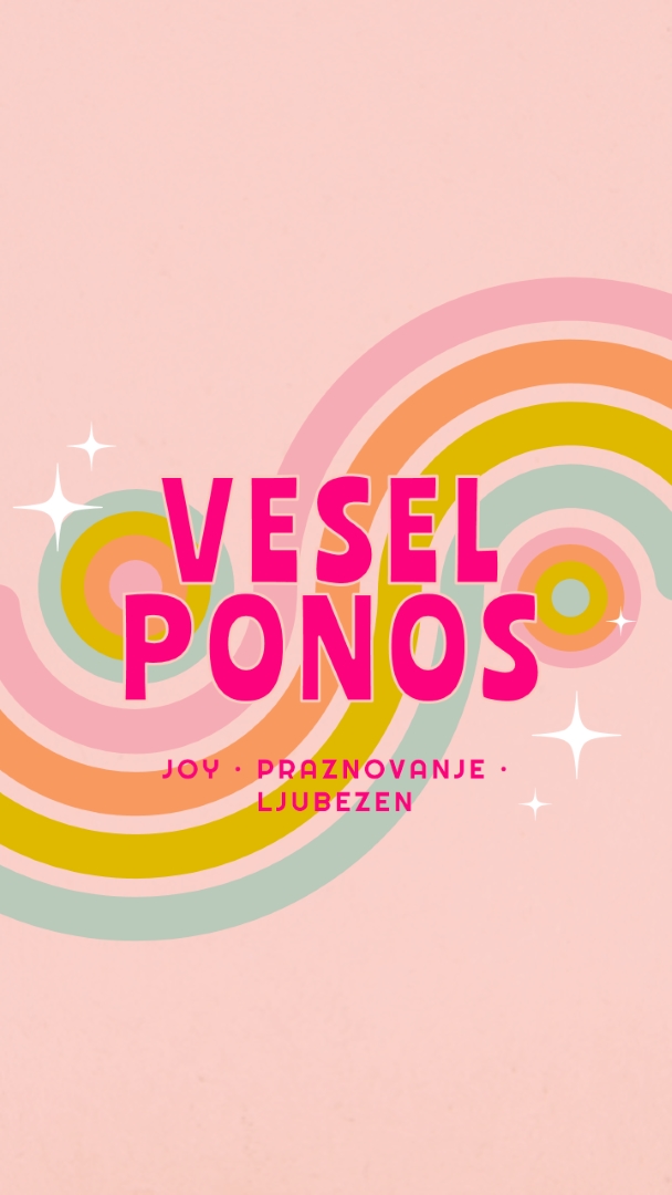 Joy, praznovanje, ljubezen pink vintage-retro