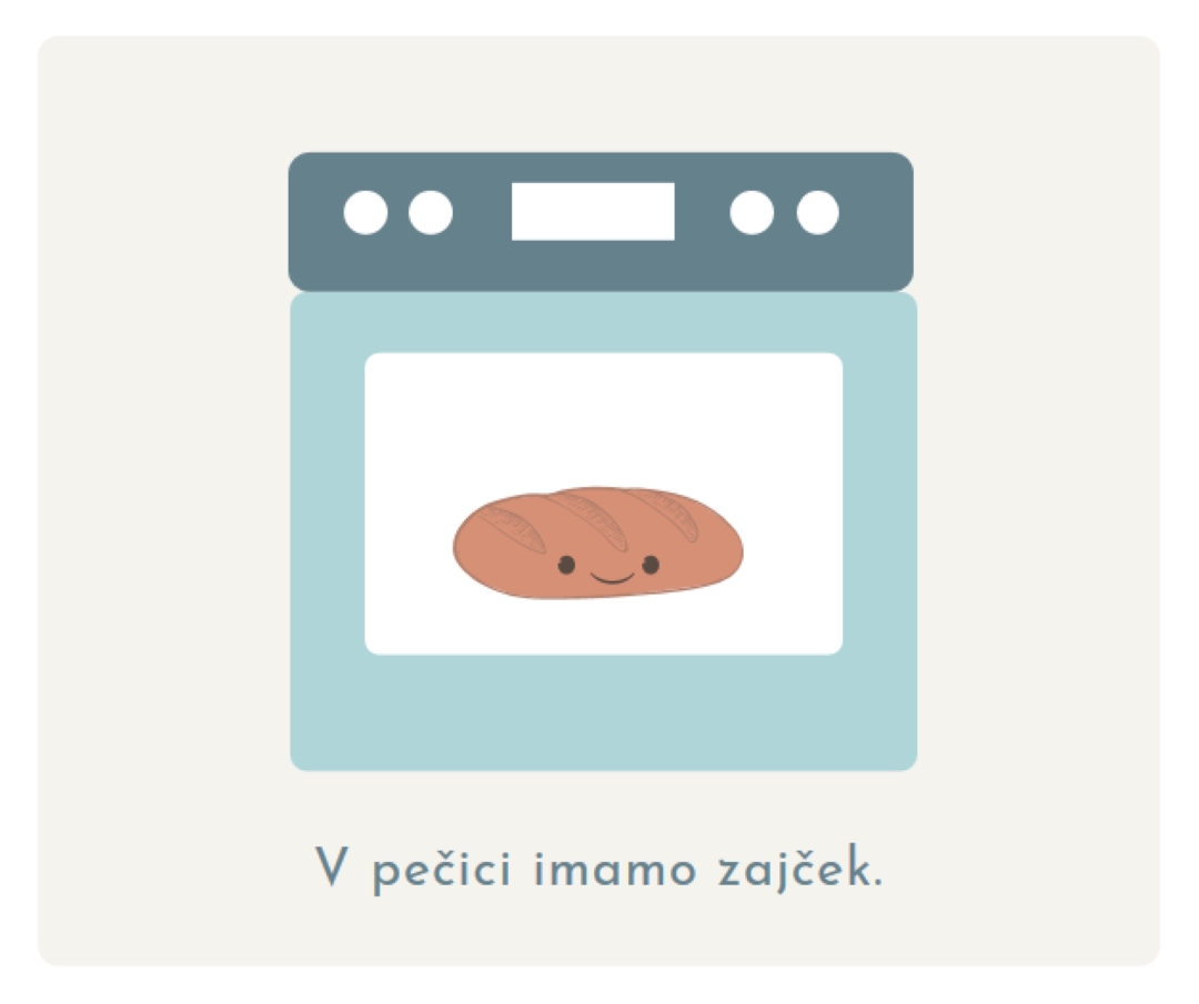 O, srček! gray whimsical-color-block