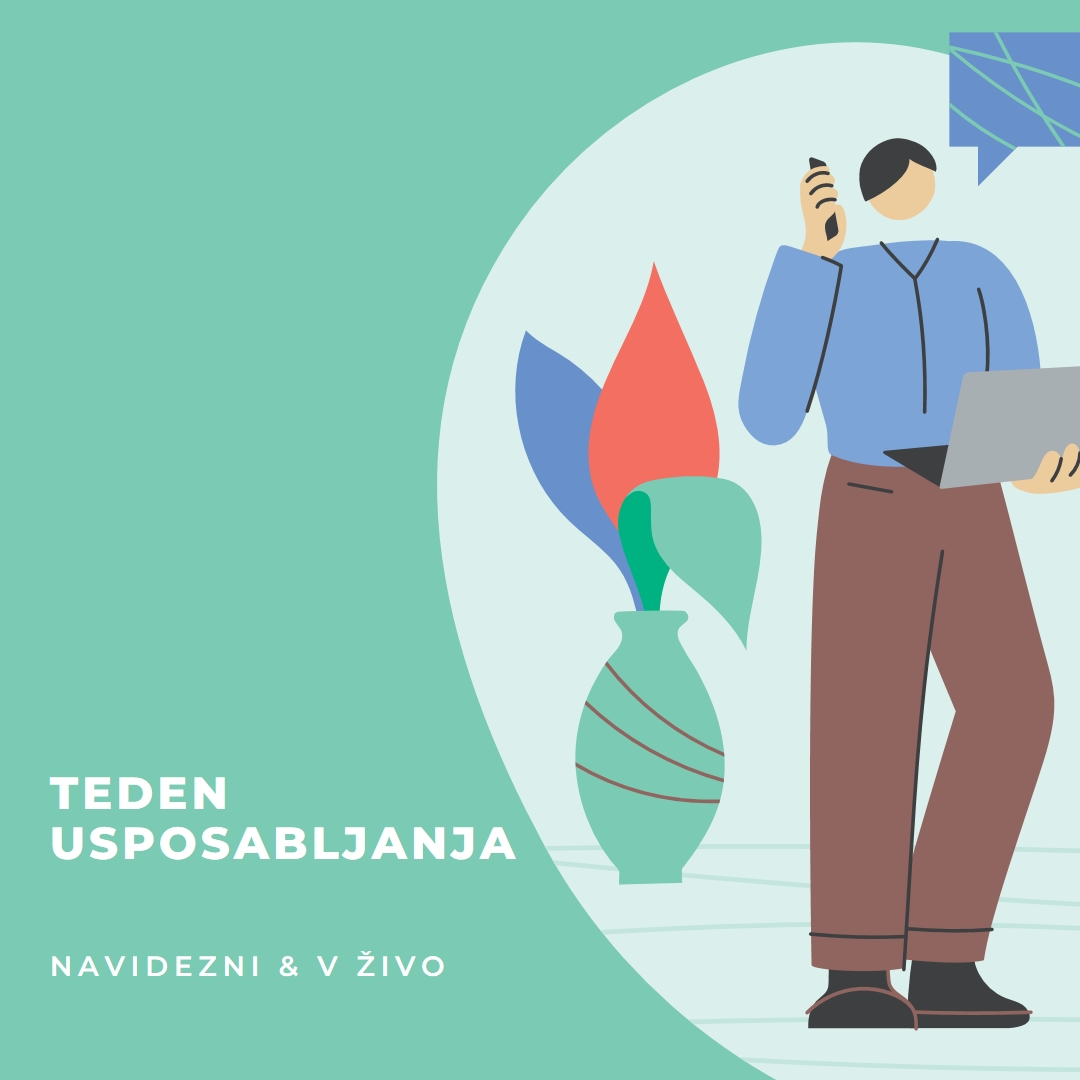 Teden usposabljanja green modern-color-block