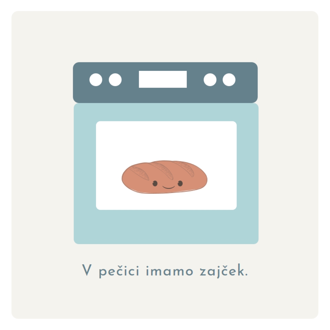 O, srček! gray whimsical-color-block