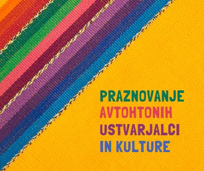 Praznovanje domorodnih ustvarjalcev yellow organic-simple