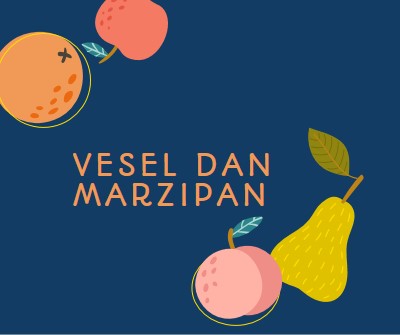 Vesel dan Marzipan blue whimsical-line