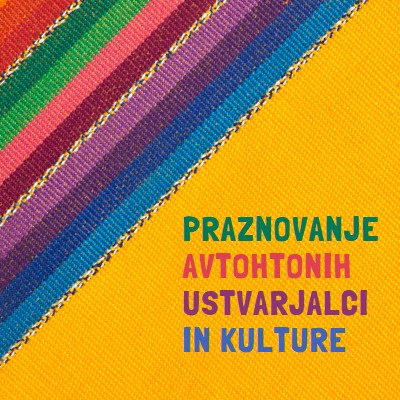 Praznovanje domorodnih ustvarjalcev yellow organic-simple