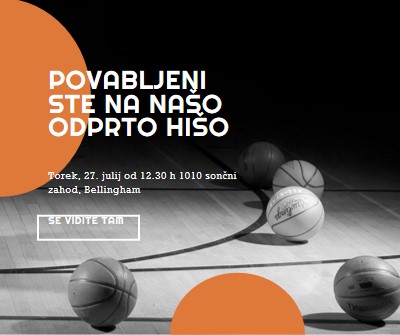 Športna odprta hiša black vintage-retro