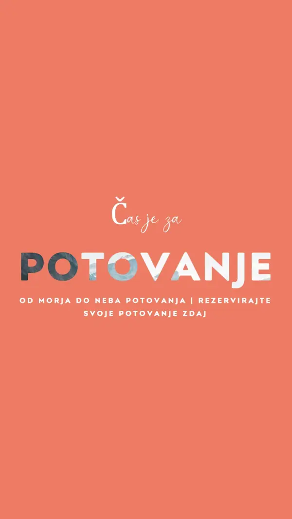 Vaša dogodivščina vas čaka orange modern-bold