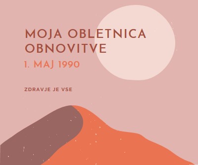 Moja obletnica obnovitve pink organic-boho