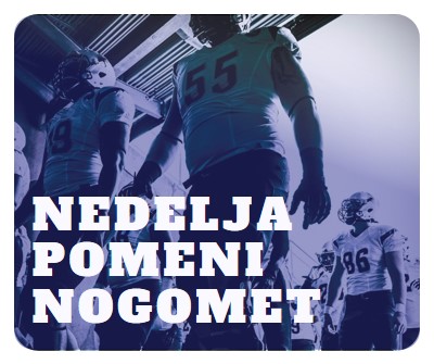 nedelja pomeni nogomet purple modern-bold