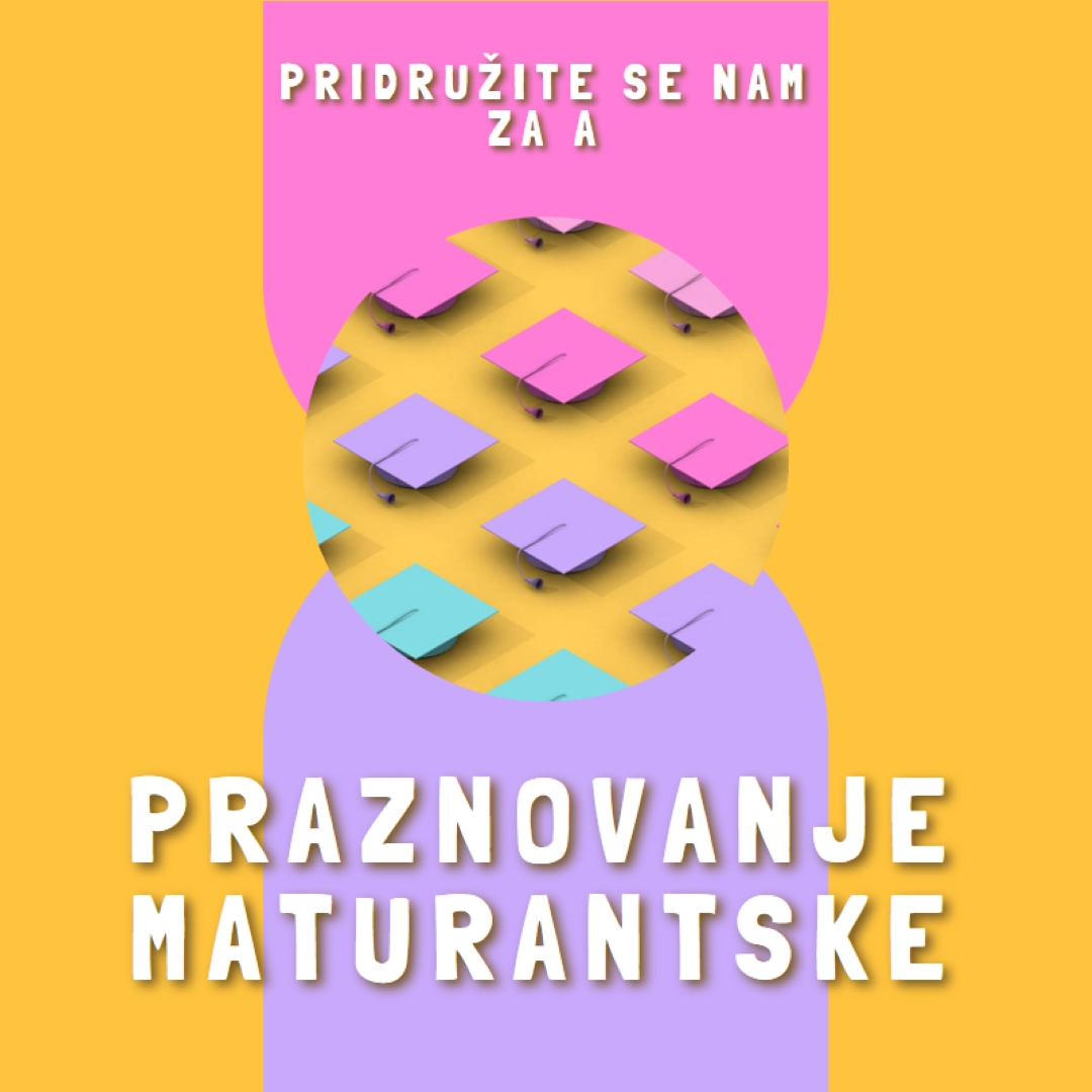 Pridružite se maturantski praznovanju yellow whimsical-color-block