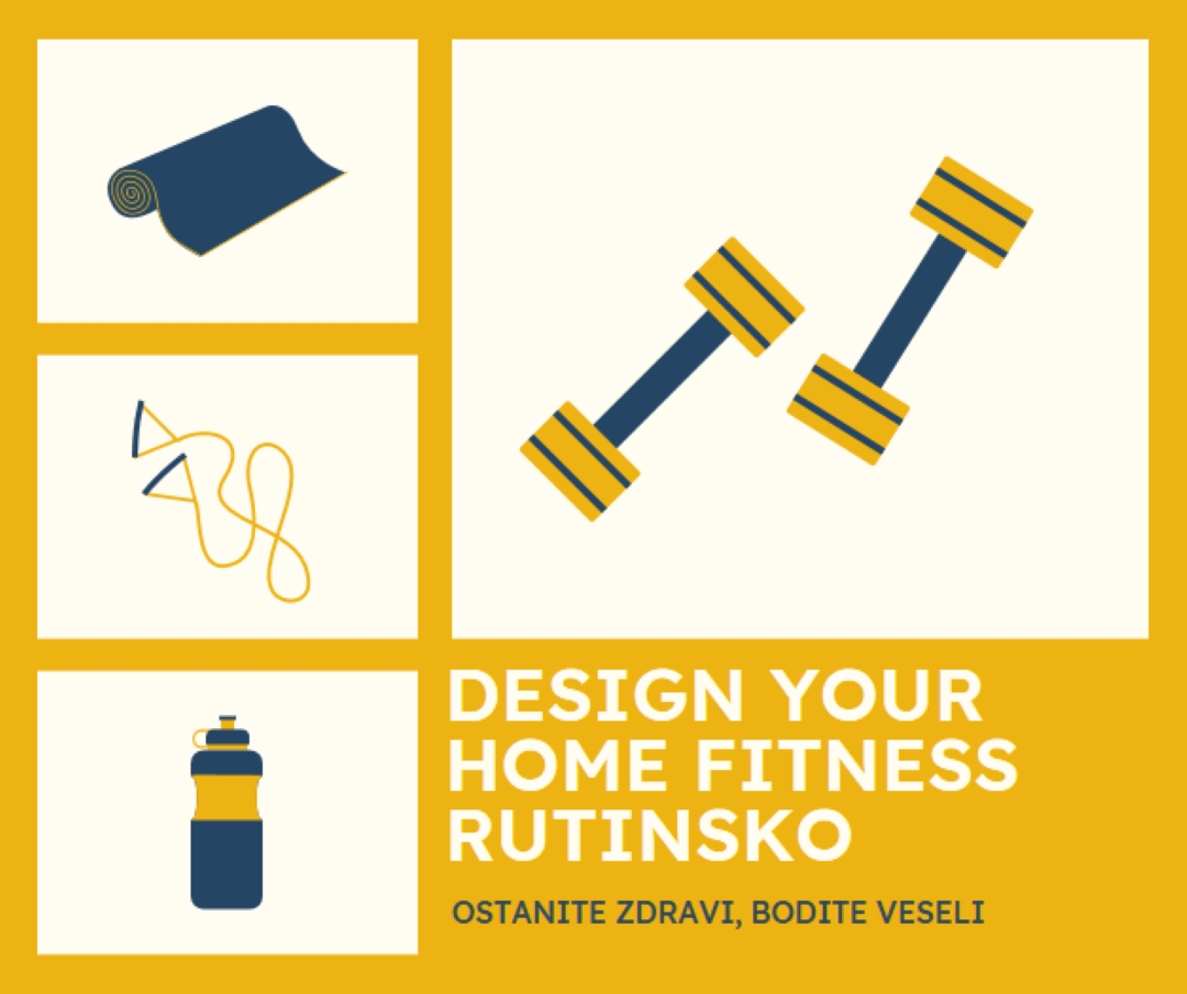 Zdravo in veselo yellow modern-bold