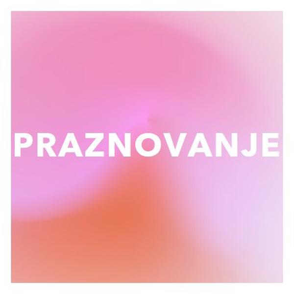 Proslavimo v slogu pink modern-bold