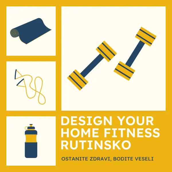 Zdravo in veselo yellow modern-bold