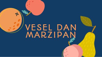 Vesel dan Marzipan blue whimsical-line