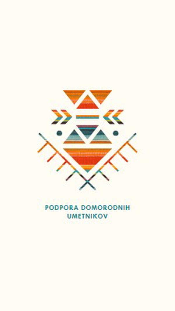 Podpora domorodnih umetnikov white modern-geometric-&-linear