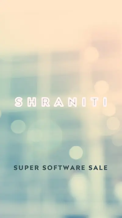 Super software sale blue modern-simple