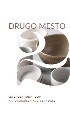 Drugo mesto je odprto white modern-simple