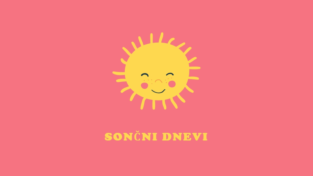 Sončno stanje pink vintage-retro