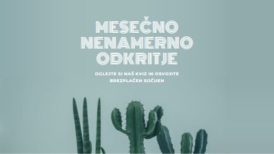 Kviz z mesečnimi nenamerno odkritjem green modern-simple