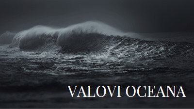 Temni valovi oceana gray modern-simple