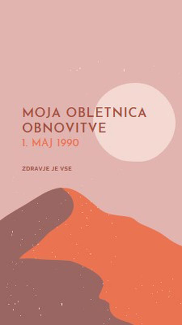 Moja obletnica obnovitve pink organic-boho