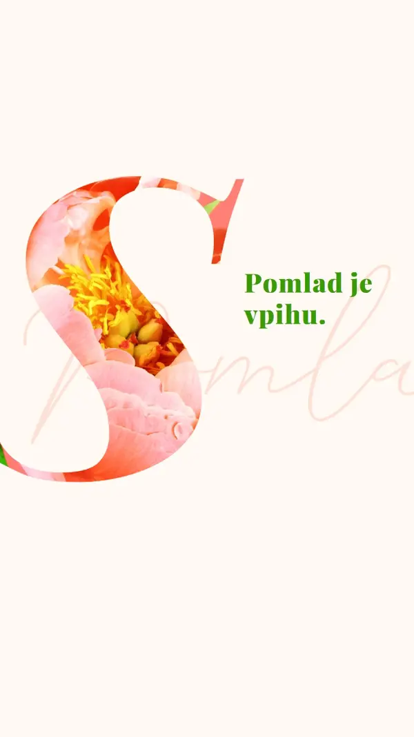 Pomladna preening pink vintage-botanical