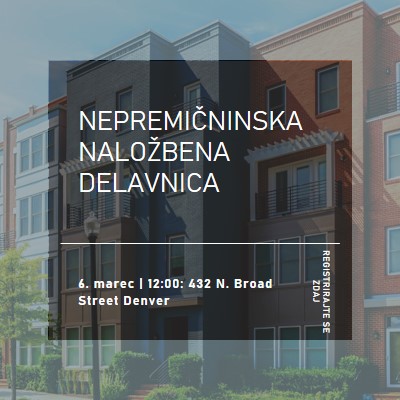 Naložbe v mestih blue modern-simple