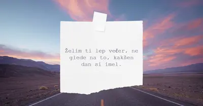 Želim vam lep večer purple modern,scrapbook,photo,collage,note,