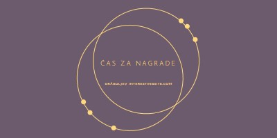 Čas je za nagrade purple modern-simple