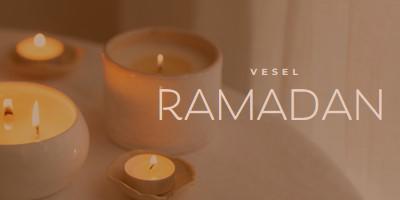 Veselo Ramadan brown modern-simple