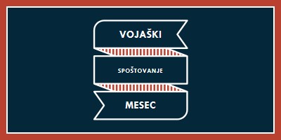 Praznovanje vojaško apreciacijo mesec blue modern-simple