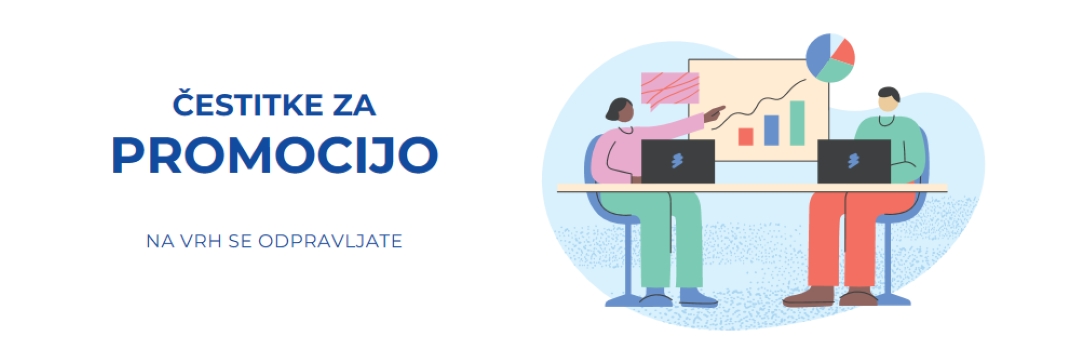 Čestitamo za promocijo white whimsical-line