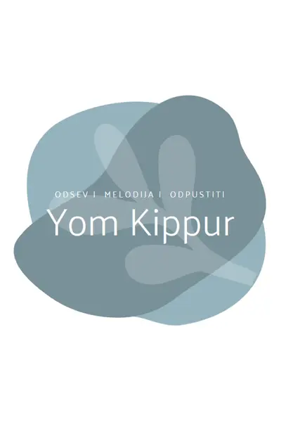 Yom Kippur wishes white organic-simple