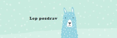 Lep pozdrav green whimsical-color-block