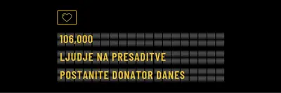 Postanite darovalec organov danes black modern-bold