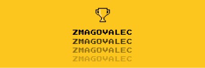 Življenje trofeje yellow vintage-retro