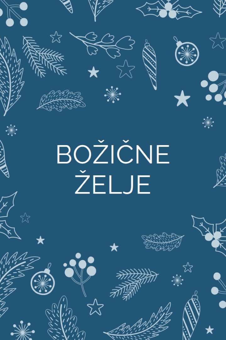 Sparkle season blue whimsical-line