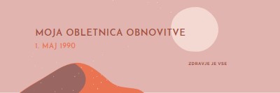 Moja obletnica obnovitve pink organic-boho