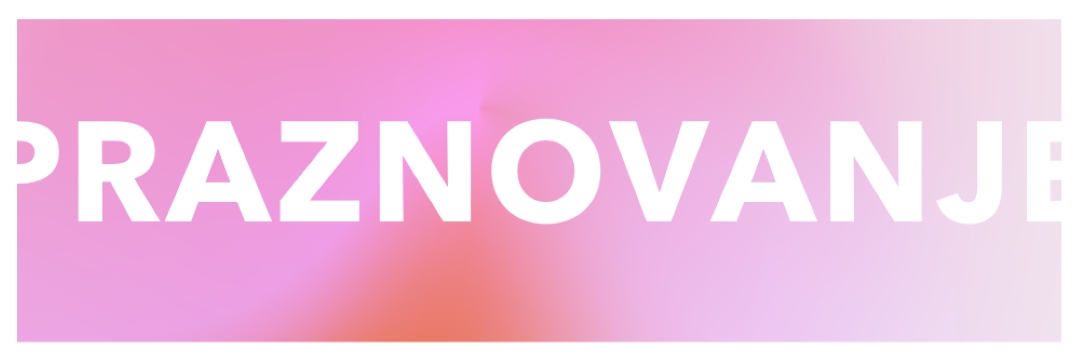 Proslavimo v slogu pink modern-bold