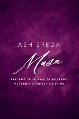 Ash sreda Mass purple modern-simple