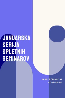 Januarska serija spletnih seminarov blue modern-bold