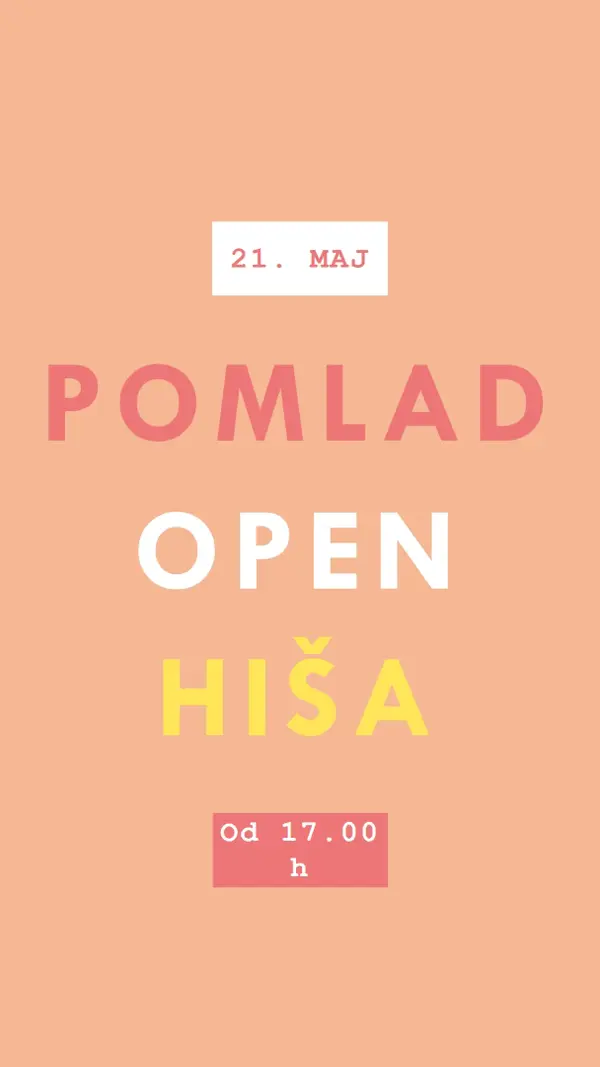 Pomladne pasteli orange modern-simple