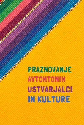 Praznovanje domorodnih ustvarjalcev yellow organic-simple