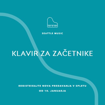 Klavirski tečaji blue modern-simple