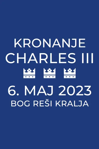 Bog reši kralja blue modern-bold